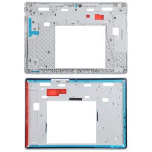 Original Front Housing LCD Frame Bezel Plate for Lenovo Tab M10 HD TB-X505 X505F TB-X505L X505 (White) (OEM)