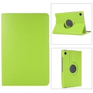 For Samsung Galaxy Tab A8 360 Degree Rotation Litchi Texture Tablet Leather Case with Holder & Sleep / Wake-up Function(Green) (OEM)