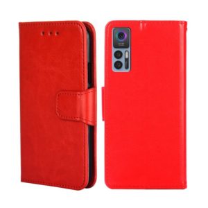 For TCL 30 5G / 30+ 5G Crystal Texture Leather Phone Case(Red) (OEM)