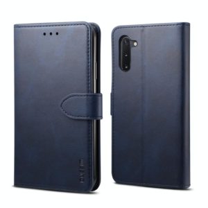 For Galaxy Note 10 GUSSIM Business Style Horizontal Flip Leather Case with Holder & Card Slots & Wallet(Blue) (GUSSIM) (OEM)
