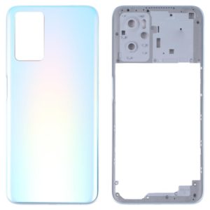 For OPPO A36/A76 Battery Back Cover with Middle Frame (Blue) (OEM)