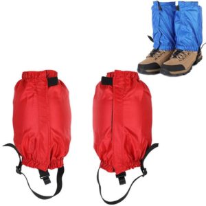 04 Outdoor Short Mountaineering Anti-Snow Leg Covers(Red) (OEM)