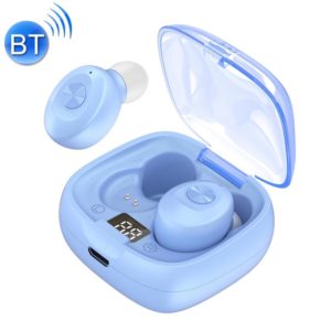 XG-8 TWS Digital Display Touch Bluetooth Earphone with Magnetic Charging Box(Blue) (OEM)