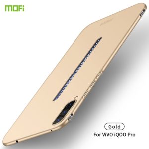 For ViVO iQOO Pro MOFI Frosted PC Ultra-thin Hard Case(Gold) (MOFI) (OEM)