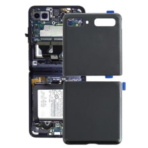 For Samsung Galaxy Z Flip 5G SM-F707 Battery Back Cover (Black) (OEM)