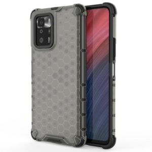 For Xiaomi Redmi Note 10 Pro 5G Shockproof Honeycomb PC + TPU Protective Case(Black) (OEM)