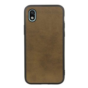 For Sony Xperia Ace III Two-color Cowhide Texture PU Shockproof Phone Case(Green) (OEM)