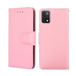 For UMIDIGI A11 Crystal Texture Leather Phone Case(Pink) (OEM)