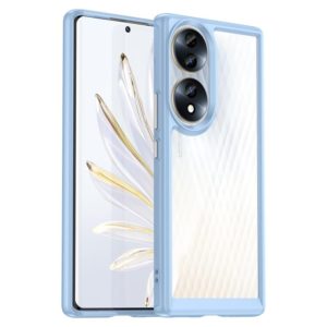 For Honor 70 5G Colorful Series Acrylic + TPU Phone Case(Blue) (OEM)