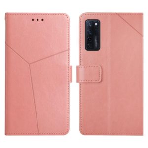 For ZTE Axon 20 4G Y Stitching Horizontal Flip Leather Phone Case(Rose Gold) (OEM)