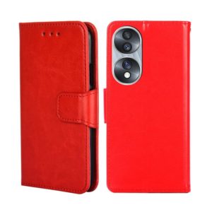 For Honor 70 Crystal Texture Leather Phone Case(Red) (OEM)