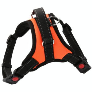 K9 Dog Adjustable Chest Strap, Size: L(Orange) (OEM)