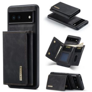 For Google Pixel 7 5G DG.MING M1 Series 3-Fold Multi Card Wallet + Magnetic Phone Case(Black) (DG.MING) (OEM)