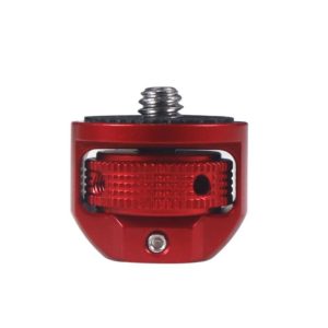 Camera Conversion Screw 1/4 Inch Adapter for DJI Pocket2 /Insta360 ONE X2(Red) (OEM)