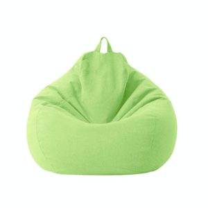 Lazy Sofa Bean Bag Chair Fabric Cover, Size: 70x80cm(Green) (OEM)