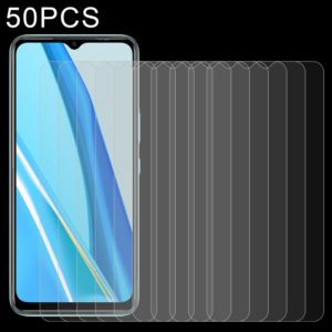 50 PCS 0.26mm 9H 2.5D Tempered Glass Film For Itel A49 (OEM)