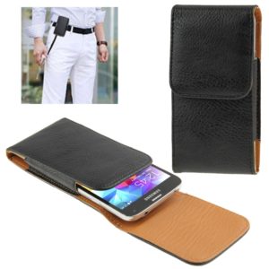 Elephant Texture Vertical Style Leather Case with Belt Clip for iPhone 6 & 6S, Galaxy S 5 / G900(Black) (OEM)