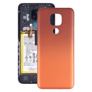 Battery Back Cover for Motorola Moto E7 Plus XT2081-1 (Brown) (OEM)