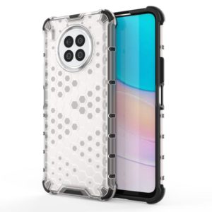 For Huawei nova 8i Shockproof Honeycomb PC + TPU Phone Case(White) (OEM)