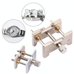 2 In 1 Watch Movement Holder Clip Base Metal Multi Function Vise Clamp(Copper Set) (OEM)
