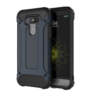 For LG G5 Tough Armor TPU + PC Combination Case(Dark Blue) (OEM)
