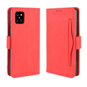For Galaxy M60S / A81 / Note 10 Lite Wallet Style Skin Feel Calf Pattern Leather Case with Separate Card Slots & Holder & Wallet & Photo Frame(Red) (OEM)