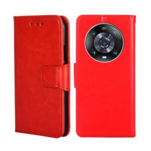 For Honor Magic4 Pro Crystal Texture Leather Phone Case(Red) (OEM)