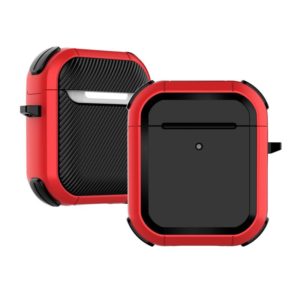 Wireless Earphones Shockproof Thunder Mecha TPU Protective Case For AirPods 1/2(Red) (OEM)