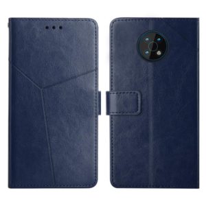 For Nokia G50 5G Y Stitching Horizontal Flip Leather Phone Case(Blue) (OEM)