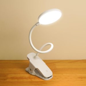 Charging 2500mAh LED Clip Desk Lamp USB Eye Protection Bedside Lamp (OEM)