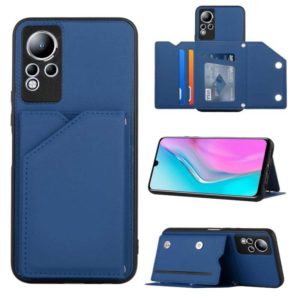 For Infinix Note 11 Skin Feel PU + TPU + PC Phone Case(Blue) (OEM)