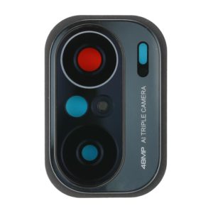 Camera Lens Cover for Xiaomi Redmi K40 (48MP) M2012K11AC (Black) (OEM)