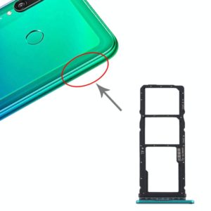 SIM Card Tray + SIM Card Tray + Micro SD Card Tray for Huawei Y7p (Green) (OEM)