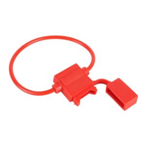Fuse Holder with Wire, 12V 20A(Red) (OEM)