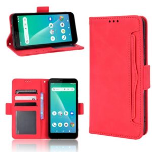 For Schok Volt SV55 / SV55216 Skin Feel Calf Pattern Leather Phone Case(Red) (OEM)