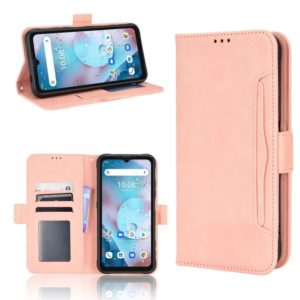 For Umidigi Bison X10S / X10S NFC Skin Feel Calf Pattern Leather Phone Case(Pink) (OEM)