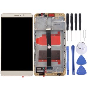 OEM LCD Screen for Huawei Mate 9 Digitizer Full Assembly with Frame(Champagne Gold) (OEM)