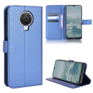 For Nokia G10 / G20 / 6.3 Diamond Texture Leather Phone Case(Blue) (OEM)