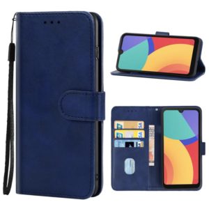For Alcatel 1L Pro 2021 Leather Phone Case(Blue) (OEM)