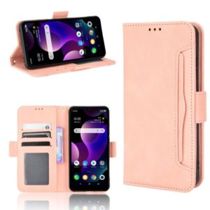 For TCL 30Z Skin Feel Calf Texture Card Slots Leather Phone Case(Pink) (OEM)