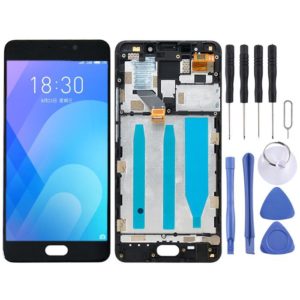 TFT LCD Screen for Meizu M6 Note Digitizer Full Assembly with Frame(Black) (OEM)