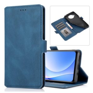 For Xiaomi Mi 10T Lite 5G Retro Magnetic Closing Clasp Horizontal Flip Leather Case with Holder & Card Slots & Photo Frame & Wallet(Blue) (OEM)