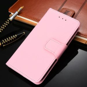 For ZTE Blade V30 Crystal Texture Leather Phone Case(Pink) (OEM)