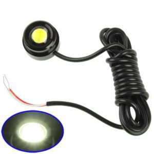 3W Waterproof Eagle Eye Magnetic White LED Light for Vehicles (Black) (OEM)