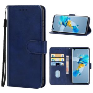 Leather Phone Case For Huawei Mate 40E 4G(Blue) (OEM)
