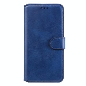 For Vivo Y50 / Y30 Classic Calf Texture PU + TPU Horizontal Flip Leather Case, with Holder & Card Slots & Wallet(Blue) (OEM)