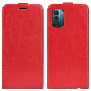 For Nokia G11 / G21 R64 Texture Single Vertical Flip Leather Phone Case(Red) (OEM)