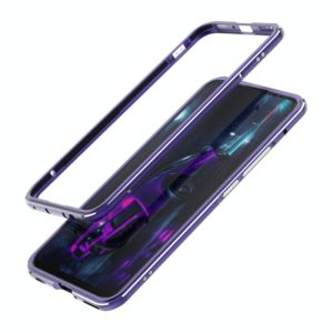 For Huawei Nova 7 Aluminum Alloy Shockproof Protective Bumper Frame(Purple) (OEM)