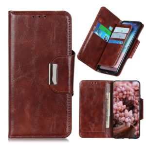 For Cubot C30 Crazy Horse Texture Horizontal Flip Leather Case with Holder & 6-Card Slots & Wallet(Brown) (OEM)