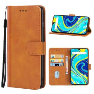 Leather Phone Case For UMIDIGI A7 Pro(Brown) (OEM)